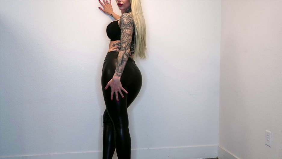 Harley Lavey - Leather Legging Worship -Handpicked Jerk-Off Instruction